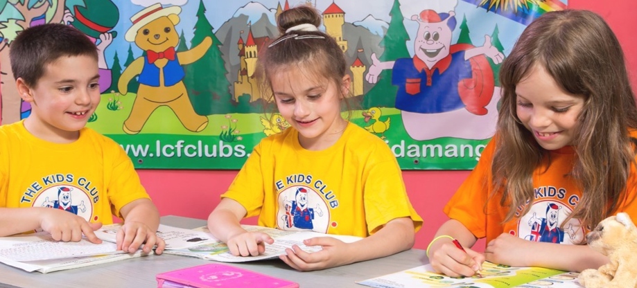 LCF Kids Club Vidám angol tanfolyamok